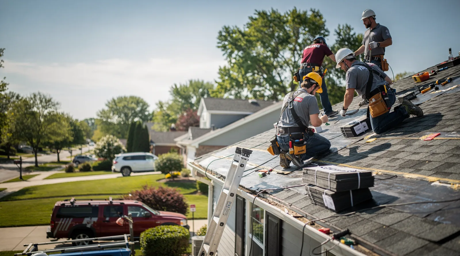 Roof Repair in Sycamore, IL around you